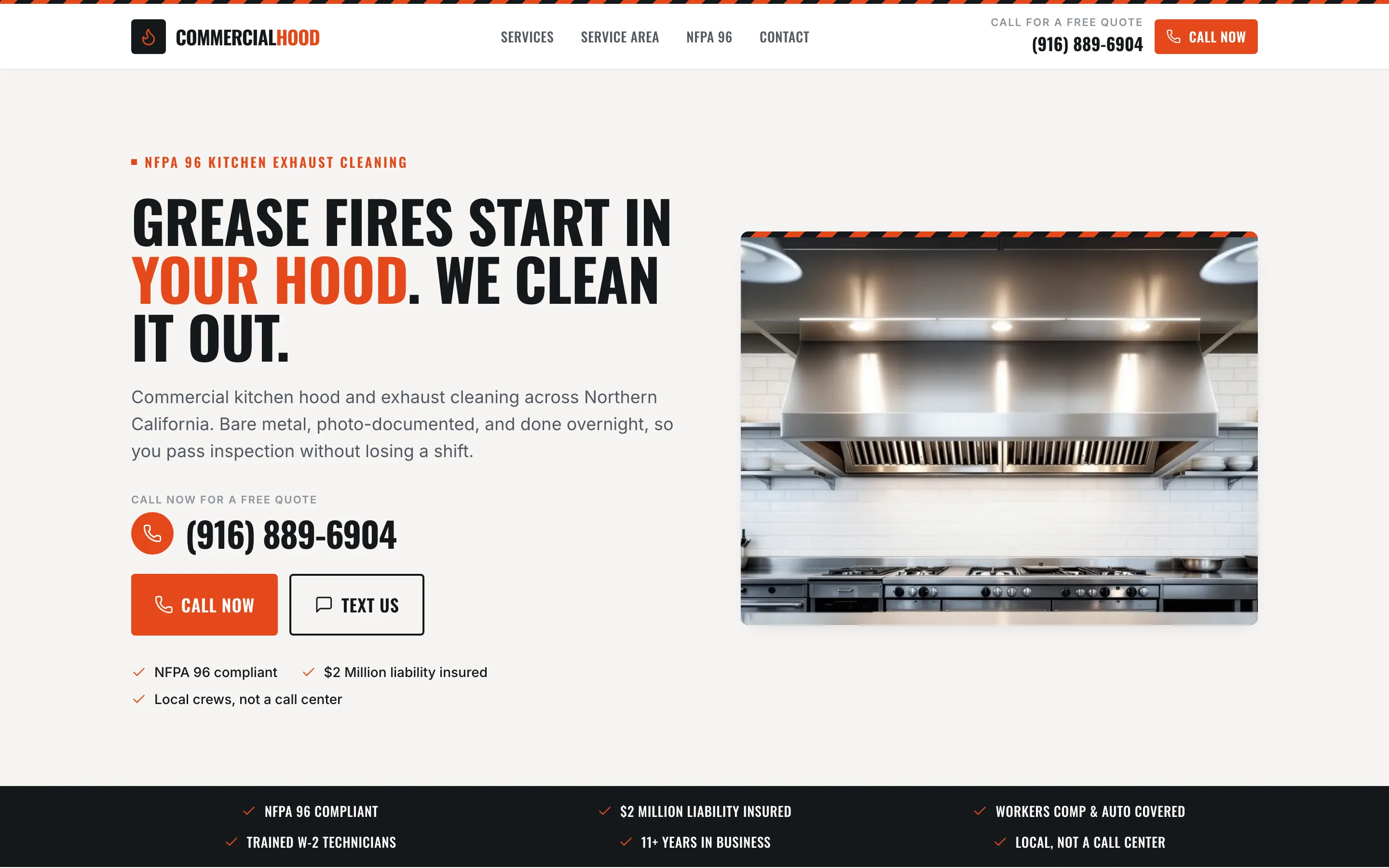 Commercial Hood screenshot